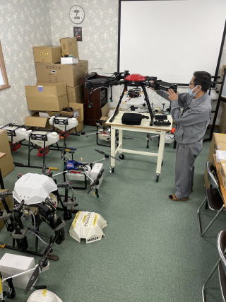 ドローン教習場